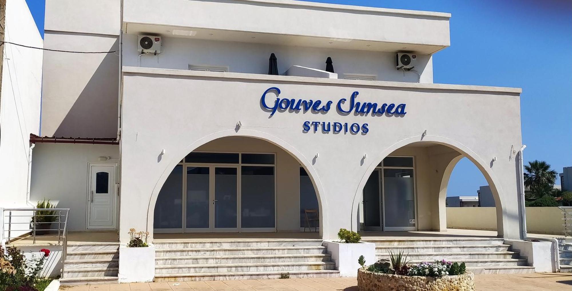 Sunsea Studios Close To The Beach Kato Gouves Buitenkant foto